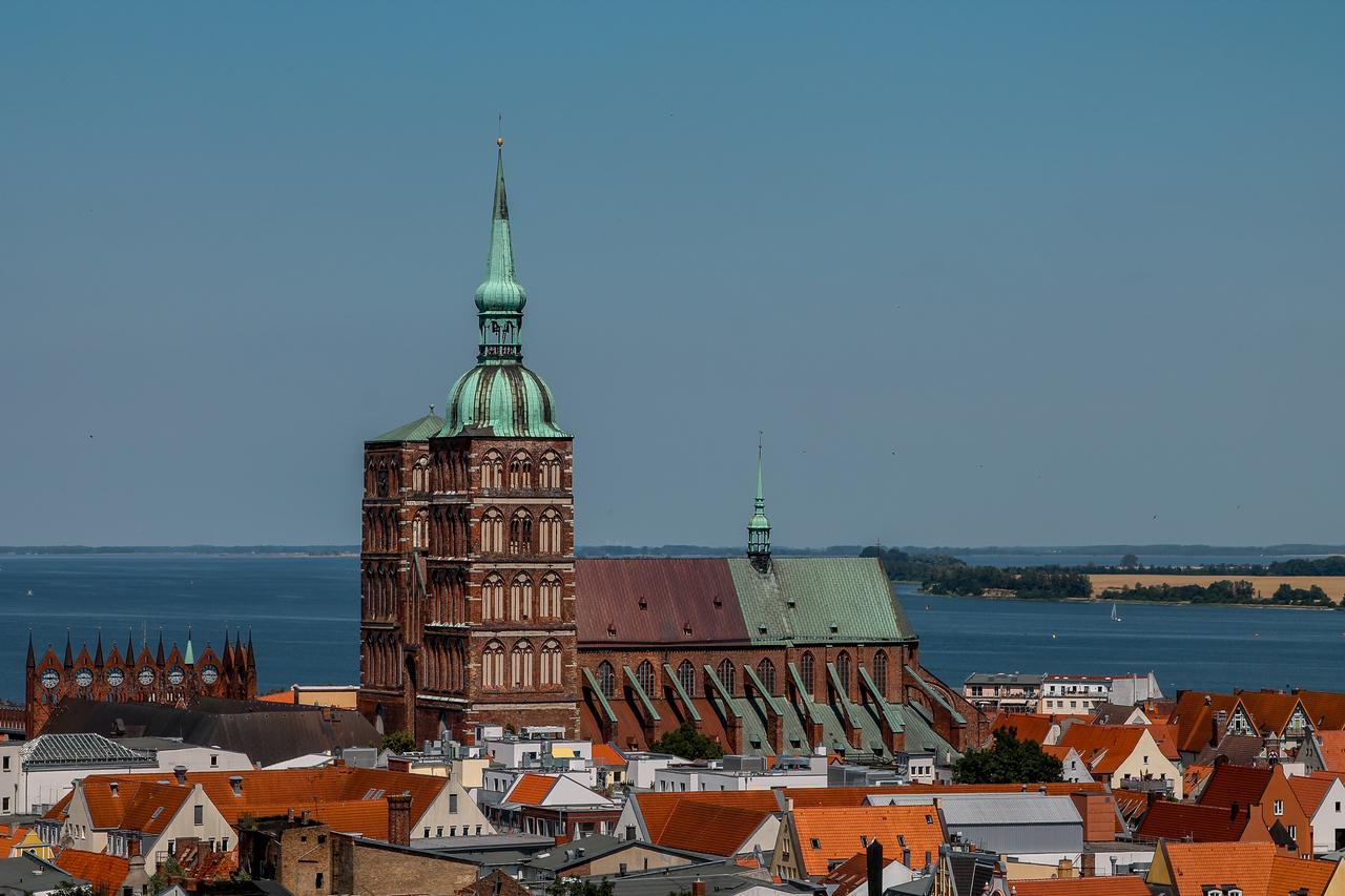 Pension Villa Beer Stralsund Exterior foto